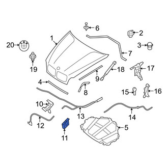 BMW OE - Front Hood Latch