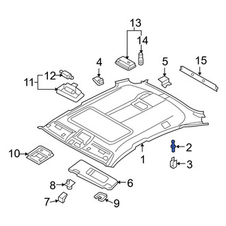 BMW OE - Headliner Clip
