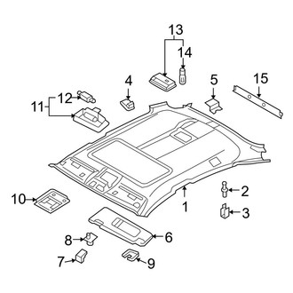 BMW OE - Roof - Interior Trim (FULL HYBRID EV-GAS (FHEV))