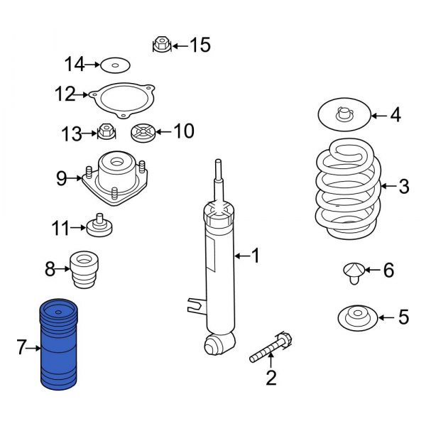 Suspension Shock Absorber Bellows