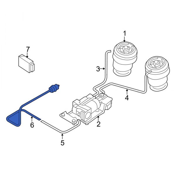 Air Suspension Compressor Filter