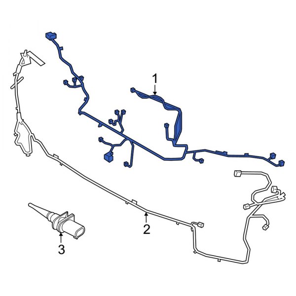 Parking Aid System Wiring Harness