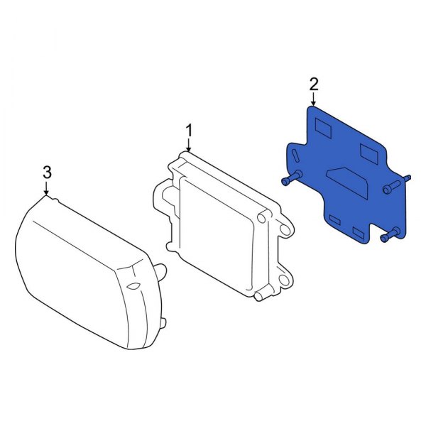 Cruise Control Distance Sensor Bracket