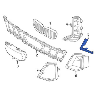 BMW OE - Left Brake Air Duct Bracket