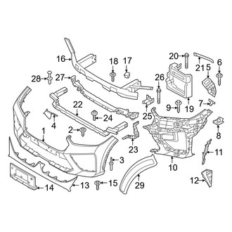 BMW OE - Front Bumper & Grille - Bumper & Components (M Competition)