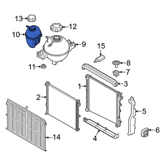 BMW OE - Turbocharger Coolant Reservoir