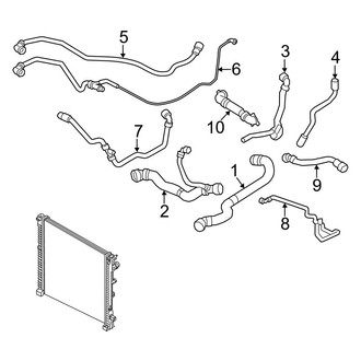 BMW OE - Cooling - Hoses & Lines (xDrive40i)