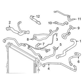 BMW OE - Cooling - Hoses & Lines (xDrive45e)