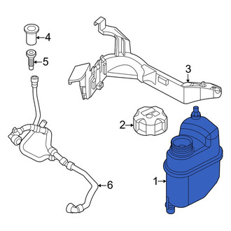 BMW OE - Turbocharger Coolant Reservoir