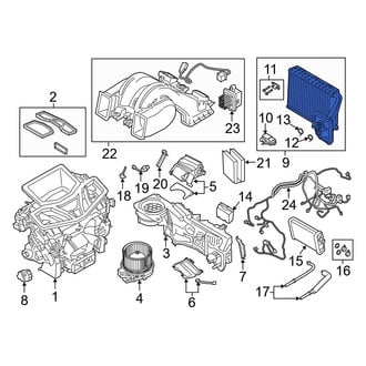 BMW OE - A/C Evaporator Core