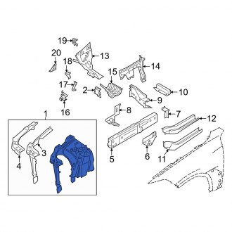 Bmw X7 Oem Fenders 