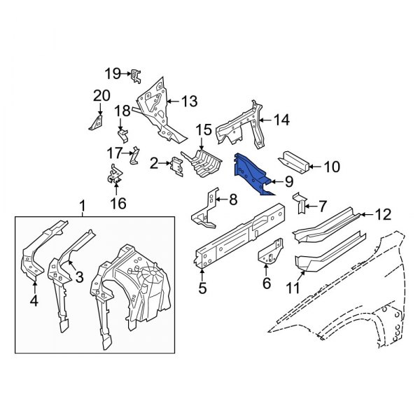 Frame Side Member Reinforcement