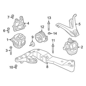 BMW OE - Engine & Transmission Mounting (4.4L)