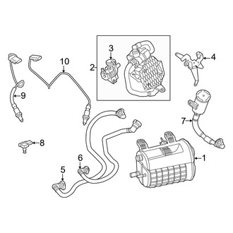 BMW OE - Emission System - Emission Components (xDrive45e)