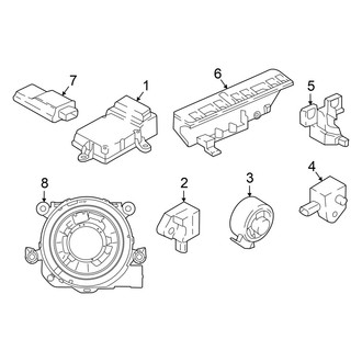 BMW OE - Restraint Systems - Air Bag Components (Modules & Sensors)