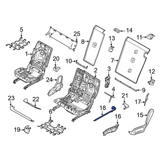 BMW OE - Seat Frame Trim Panel