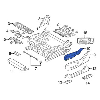 BMW OE - Front Right Seat Trim Panel Bracket