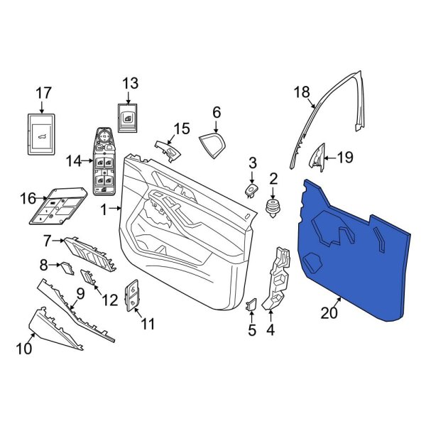 Door Panel Insulation