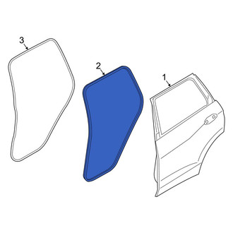 BMW OE - Rear Outer Door Seal