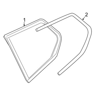 BMW OE - Quarter Panel - Glass