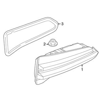 BMW OE - Rear Lamps - Tail Lamps (On Lift Gate)