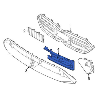 BMW OE - Front Right Lower Inner Grille