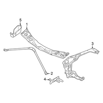 BMW OE - Radiator Support