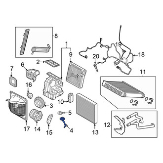 BMW OE - A/C Evaporator Drain