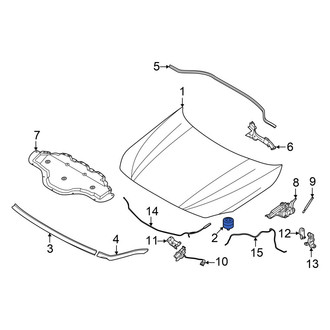 BMW OE - Hood Stop Buffer
