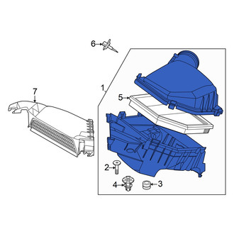 BMW OE - Air Filter and Housing Assembly