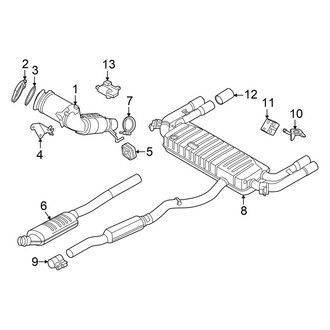 BMW OE - Exhaust System - Exhaust Components