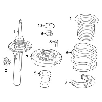 BMW OE - Front Suspension - Struts & Components