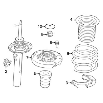 BMW OE - Front Suspension - Struts & Components