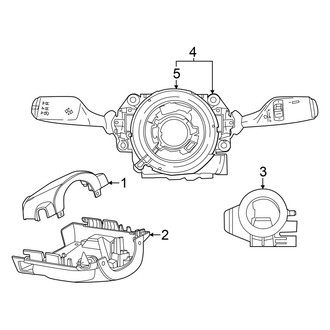 BMW OE - Steering Column - Shroud, Switches & Levers