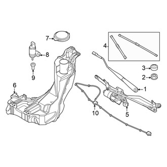 BMW OE - Windshield - Wiper & Washer Components