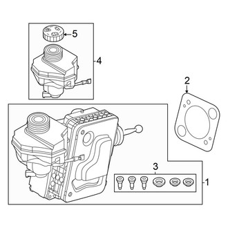 BMW OE - Cowl - Components on Dash Panel