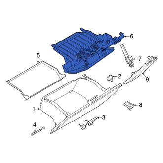 BMW OE - Front Glove Box Housing