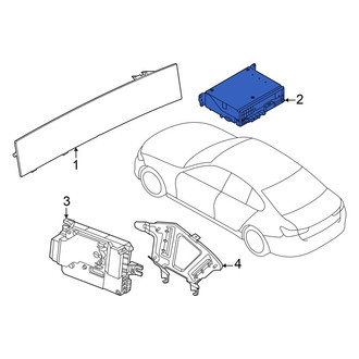 BMW OE - Radio Control Unit