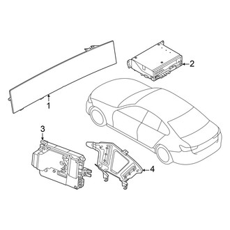 BMW OE - Instrument Panel - Sound System (Radio & Controls)