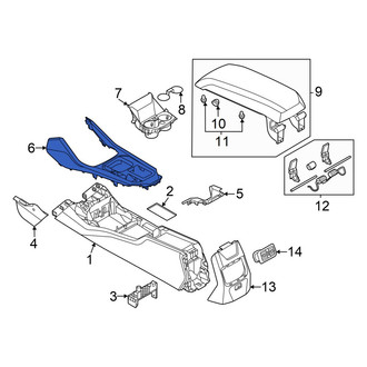 BMW OE - Front Console Trim Panel