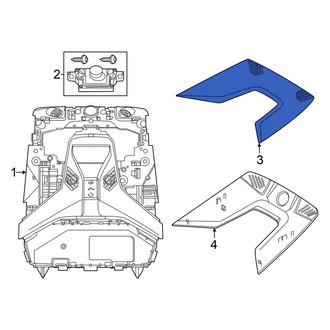 BMW OE - Console Cap