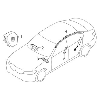 BMW OE - Restraint Systems - Air Bag Components (Air Bags)