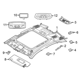 BMW OE - Roof - Interior Trim (With Panoramic Roof)