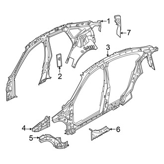 BMW OE - Pillars, Rocker & Floor - Uniside (Inner Structure)