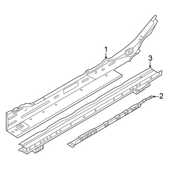 BMW OE - Pillars, Rocker & Floor - Rocker Panel