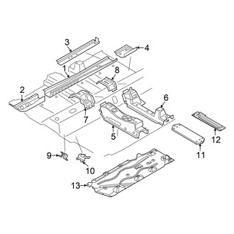 BMW OE - Pillars, Rocker & Floor - Floor