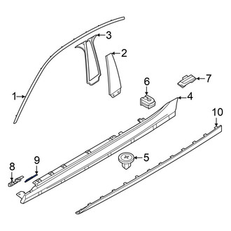 BMW OE - Left Stone Guard
