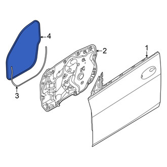 BMW OE - Front Inner Door Seal