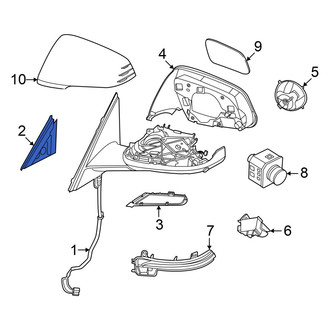 BMW OE - Left Door Mirror Base Gasket