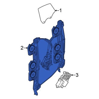 BMW OE - Front Left Window Regulator